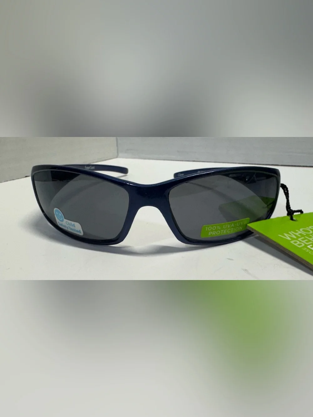 Foster Grant Kids Navy Blue Frame Gray Lens Sunglasses